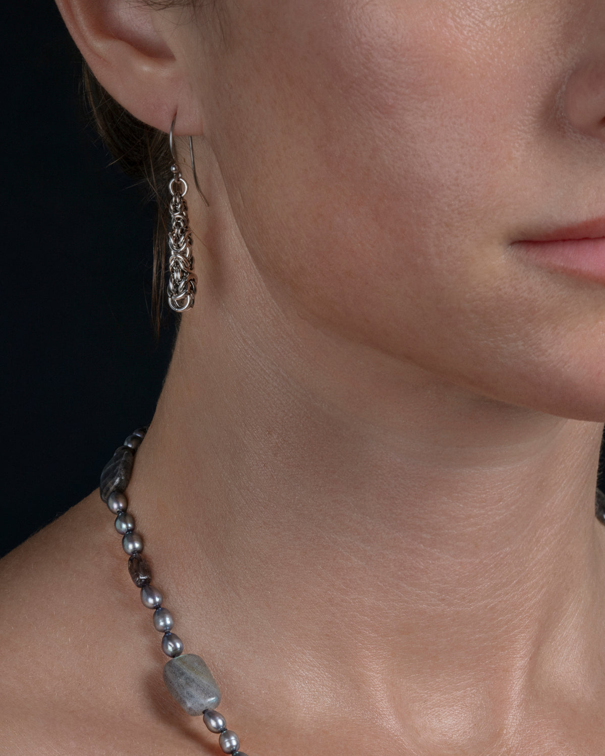 Byzantine Drop Earring